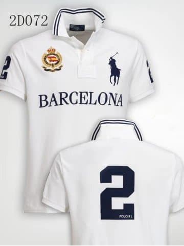 Polo Ralph Lauren Polo Shirt Berlin Edition — 巴塞罗那白色