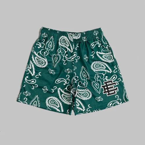 Hellstar Bandana Mesh Shorts Paisley Print — SKU13