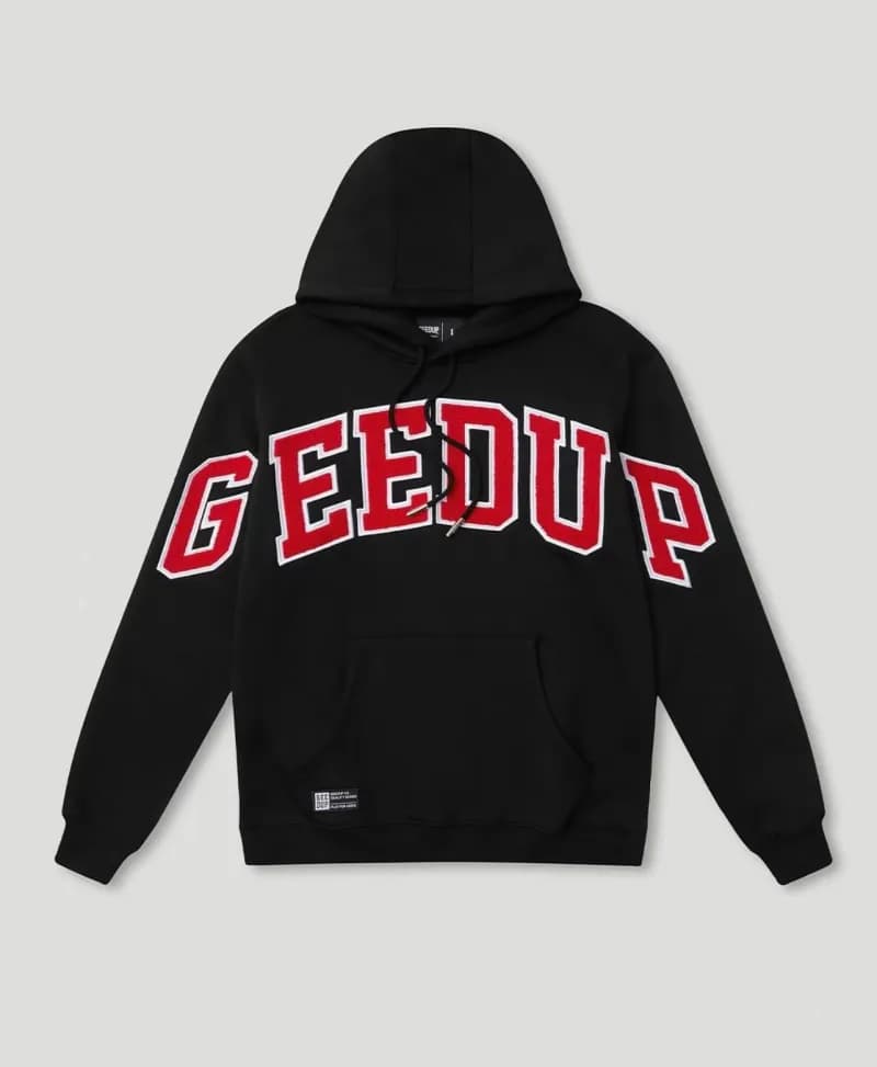 Broken Planet Hoodie Graffiti Logo — 【现货】黑红色-119
