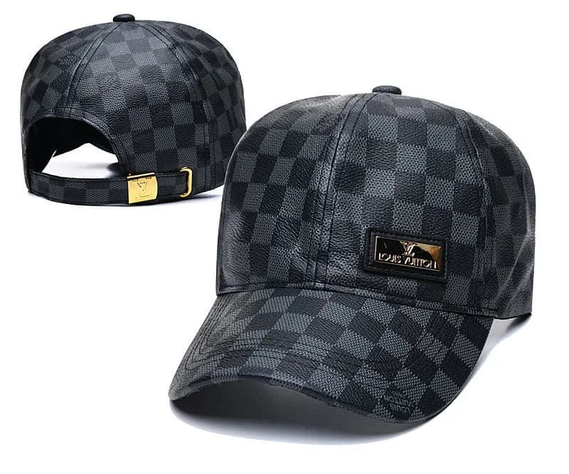 Louis Vuitton Trucker Cap Damier Graphite — 37