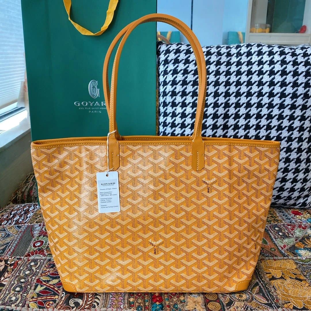 Goyard Saint Louis Tote Goyardine Canvas