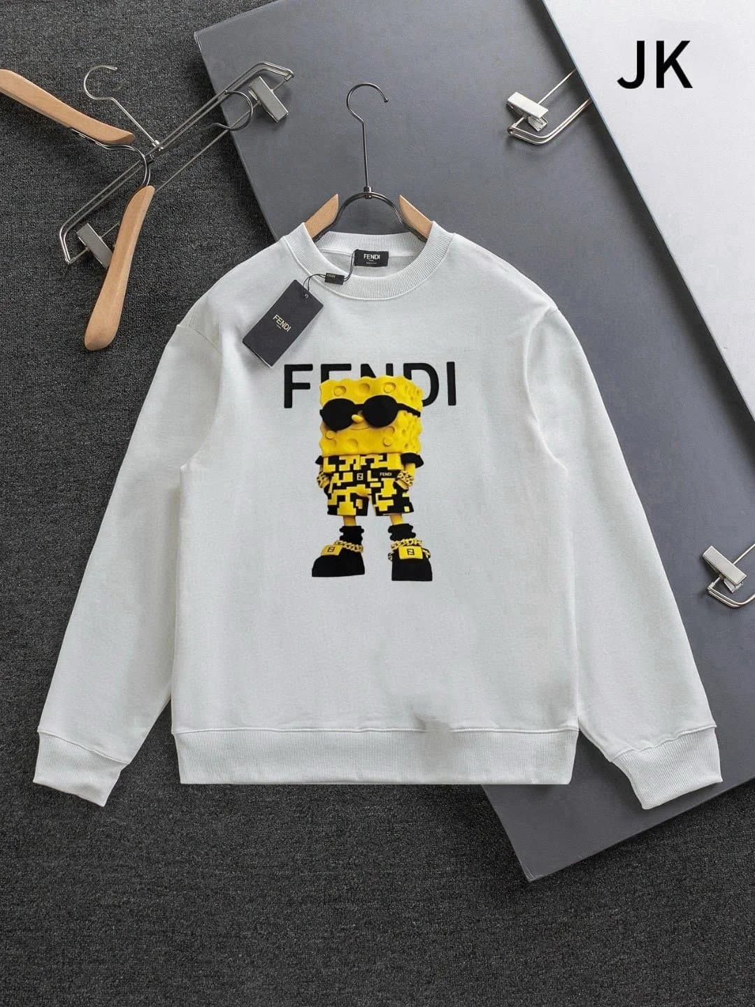 Fendi SpongeBob Sweatshirt SpongeBob Print