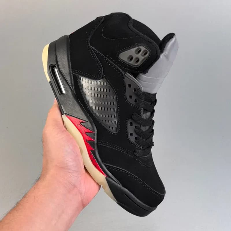 Air Jordan 5 Laney — 黑红