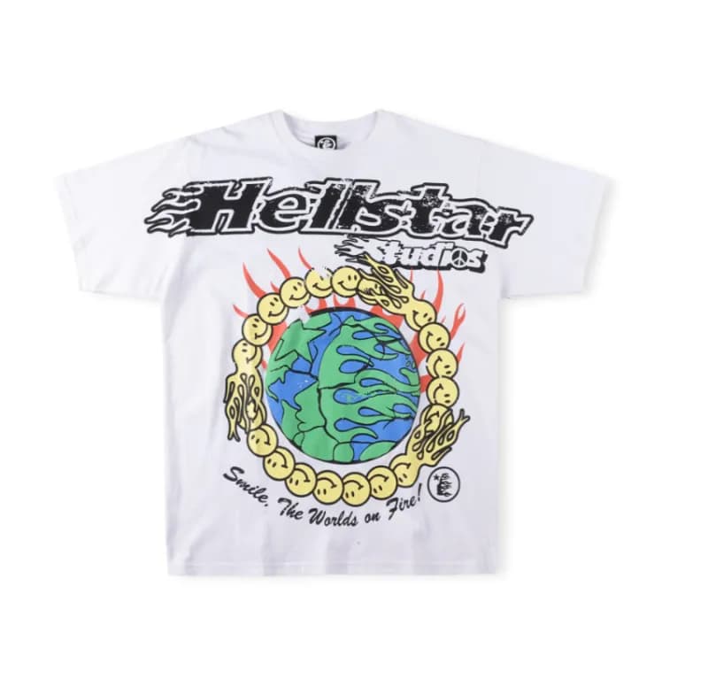 Joggers Hellstar Logo Print — 87