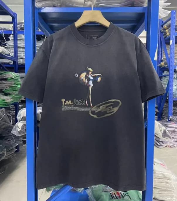 Travis Scott T-Shirt T.M. Jack Graphic