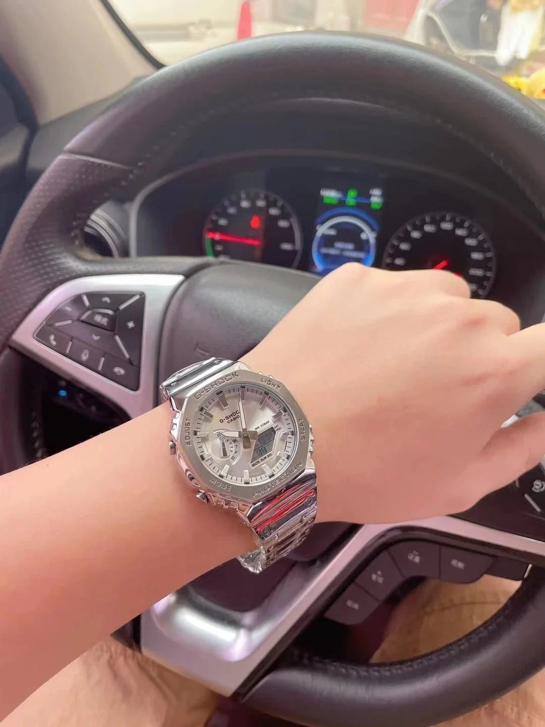 Casio G-Shock GA-2100 Metallic Silver