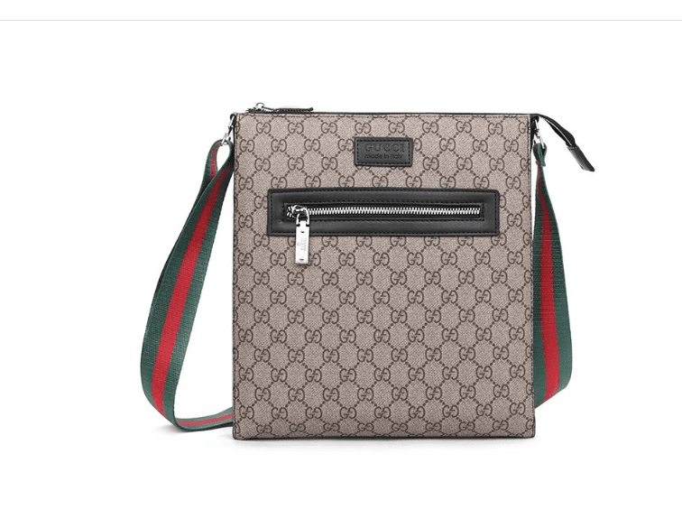 Gucci Web Stripe Shoulder Bag GG Supreme