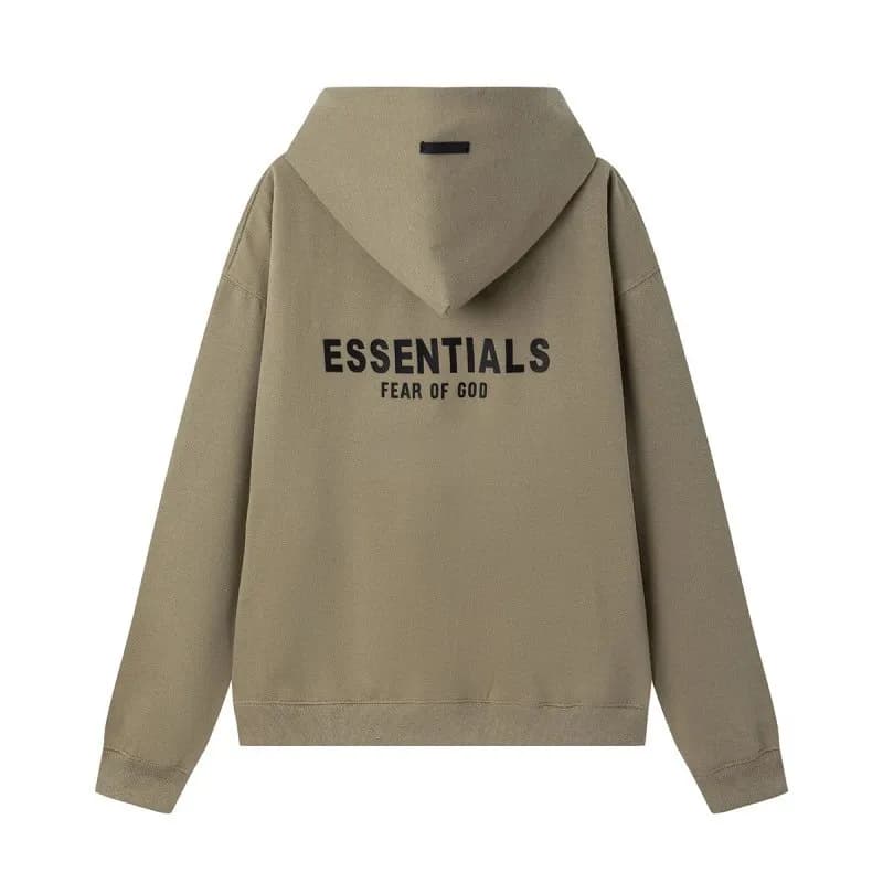 Fear of God Essentials Hooded Sweatshirt Essentials Logo Back