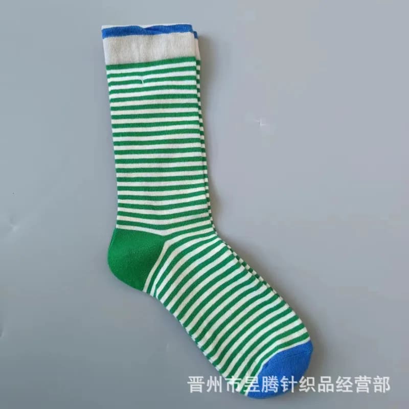Balenciaga Crew Sock Striped