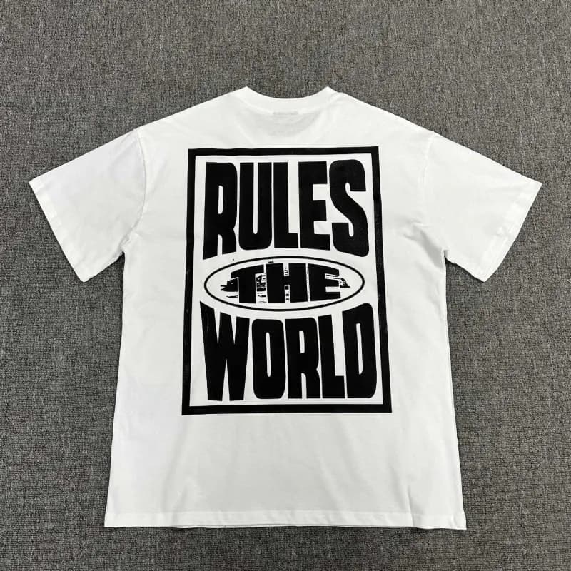 Supreme T-Shirt Rules The World Graphic