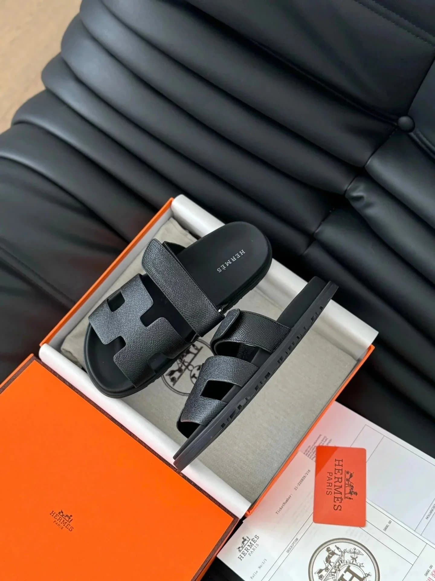 Hermès Oran Sandal Epsom Leather