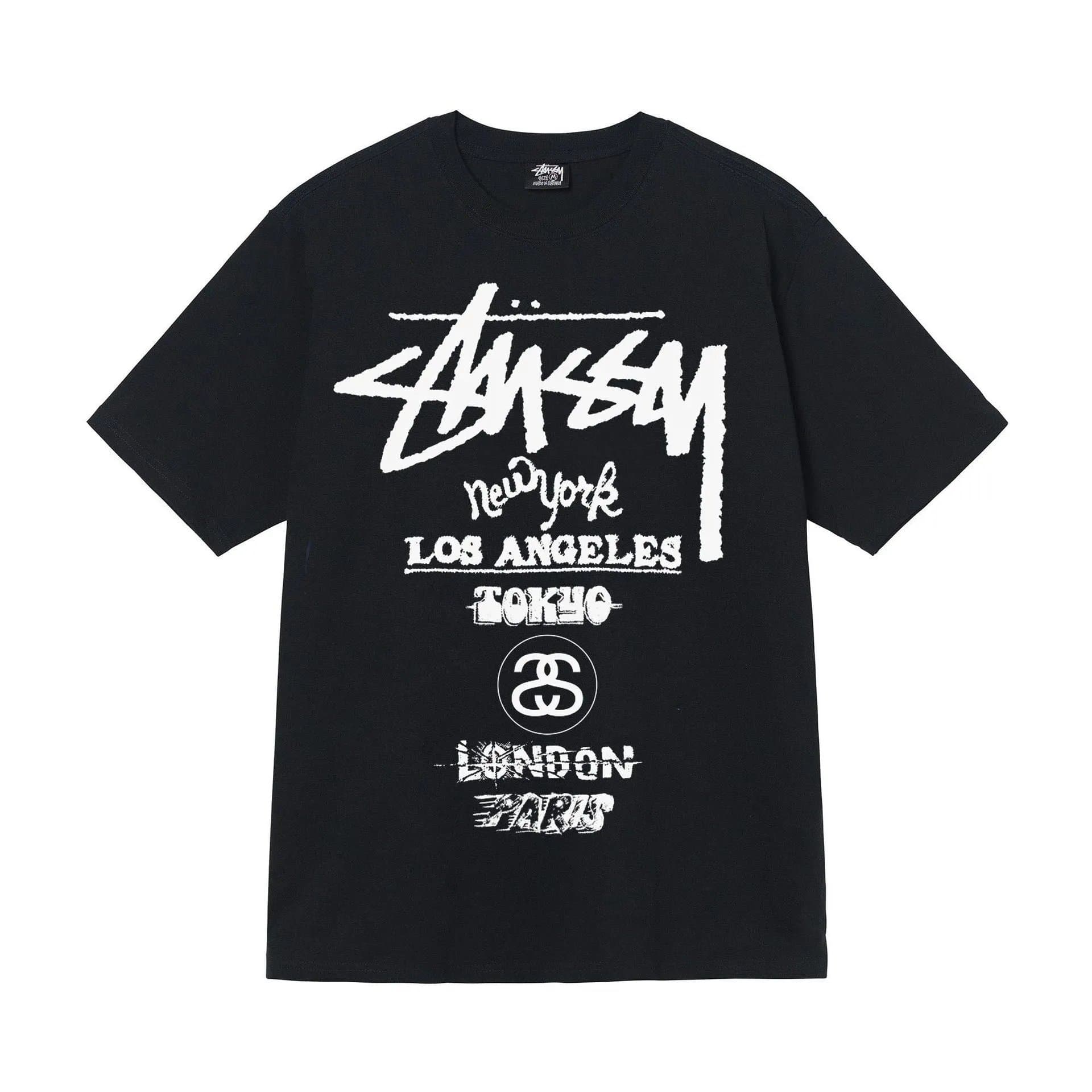 Supreme 8 Ball Tee Spray Paint — 黑色【23迅游】