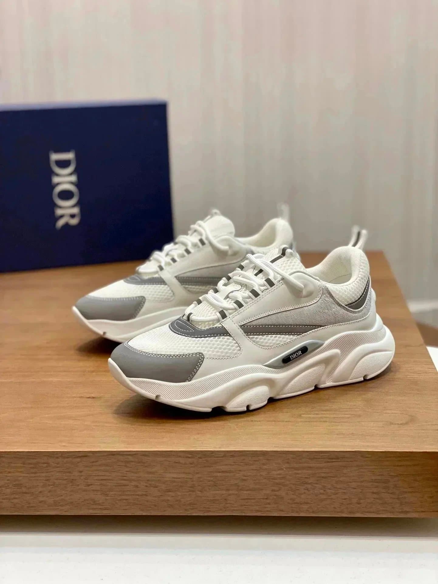 Dior B22 Sneaker Black Grey — 081202243