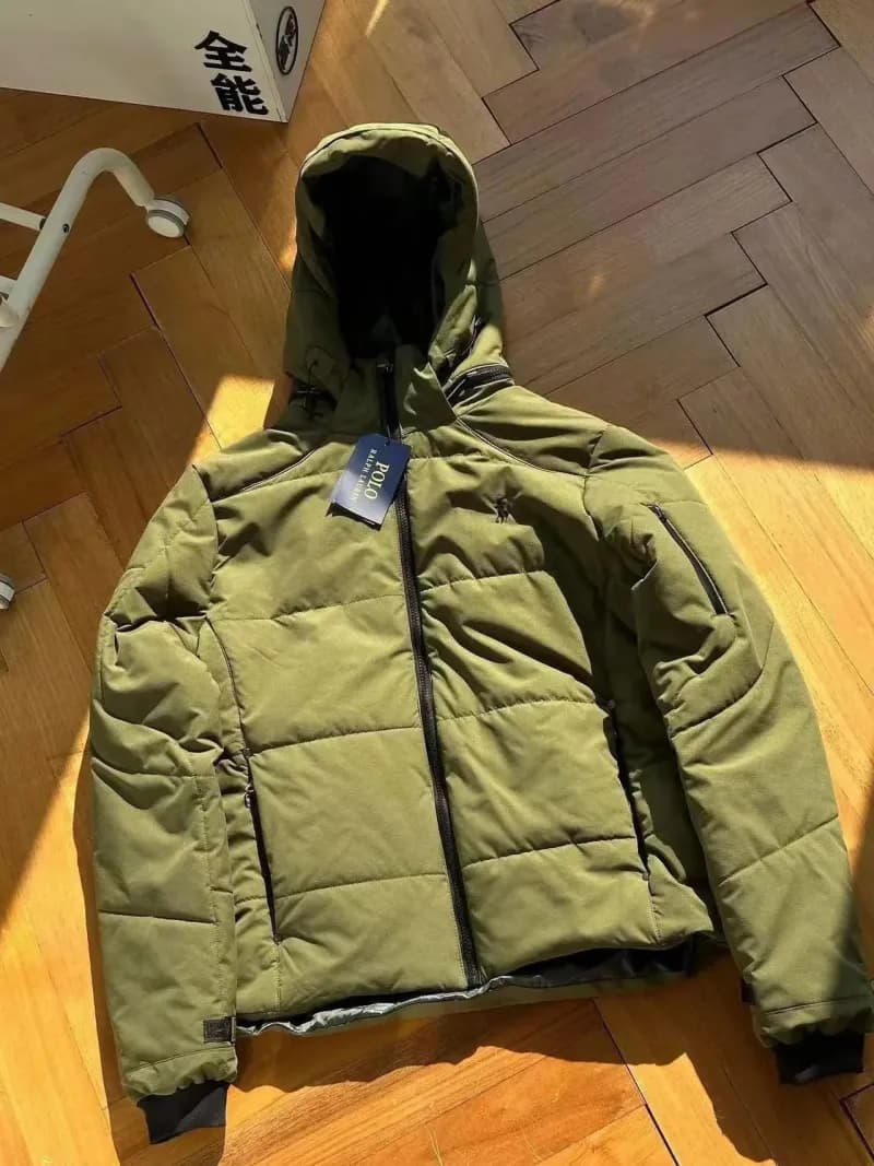 Polo Ralph Lauren Puffer Jacket Olive Green