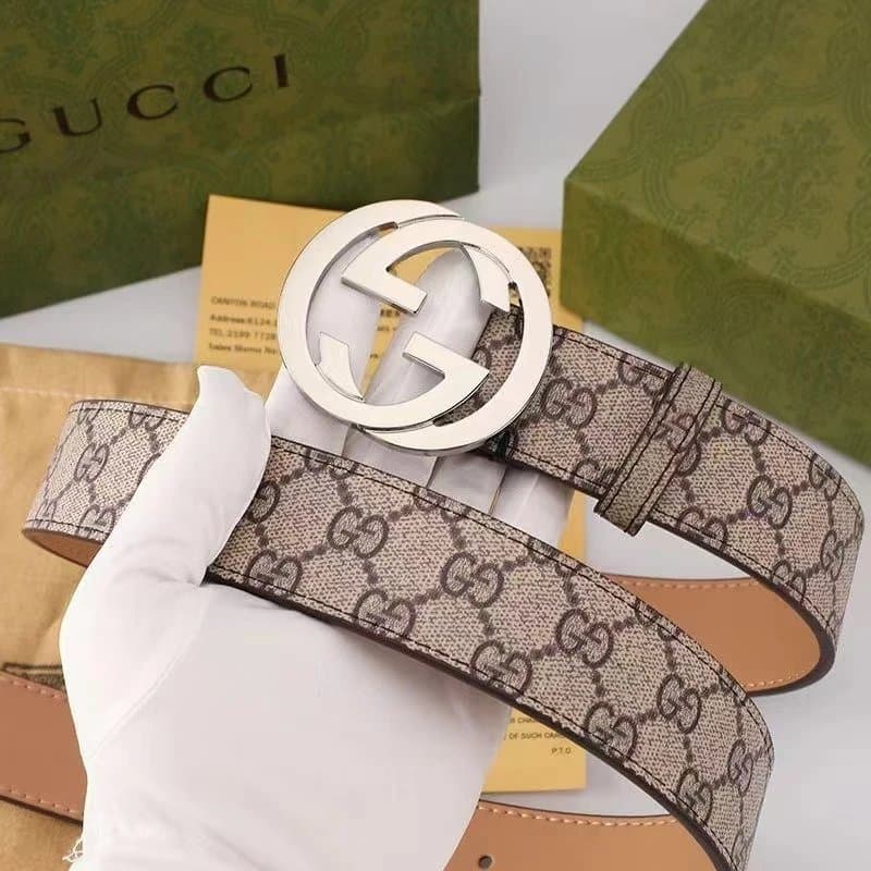 Gucci Horsebit 1955 Belt GG Supreme Canvas