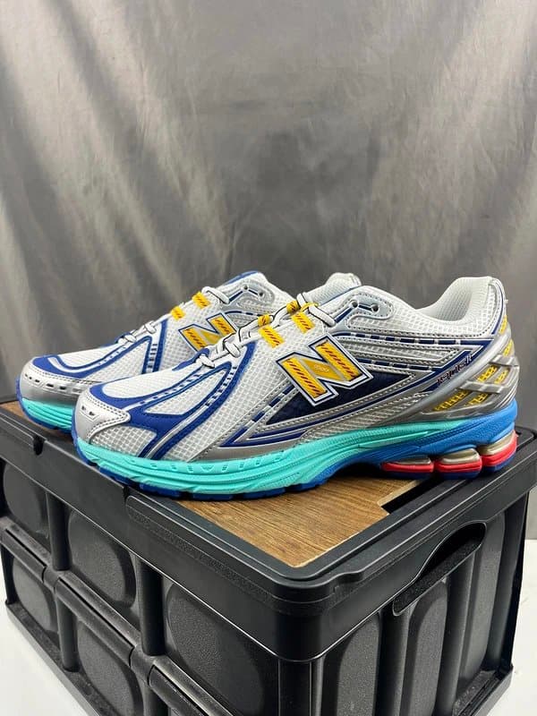 New Balance 9060 White Blue Yellow