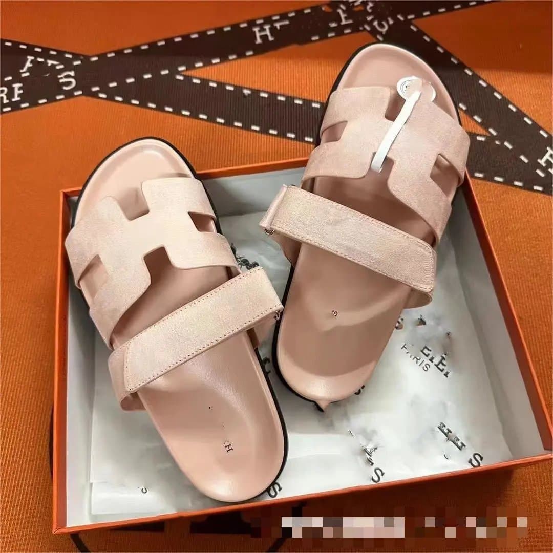 Hermès Oran Sandal Suede H-Strap