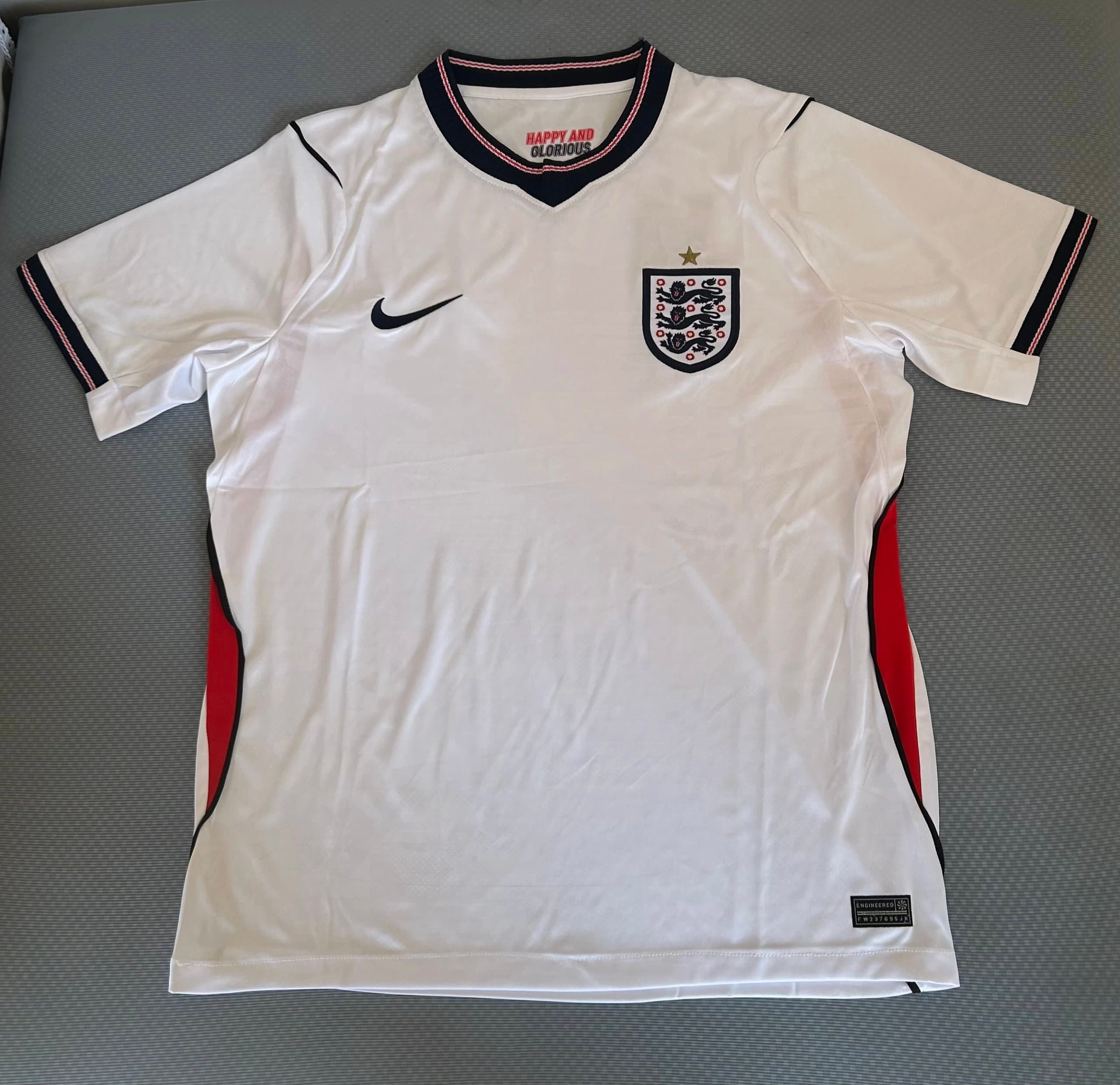 Nike England Home Jersey 2010 World Cup