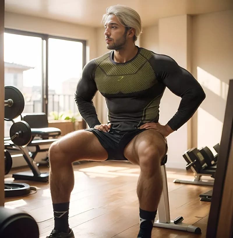 Lululemon Hooded Performance Top Hex Mesh — 4.0灰绿长袖