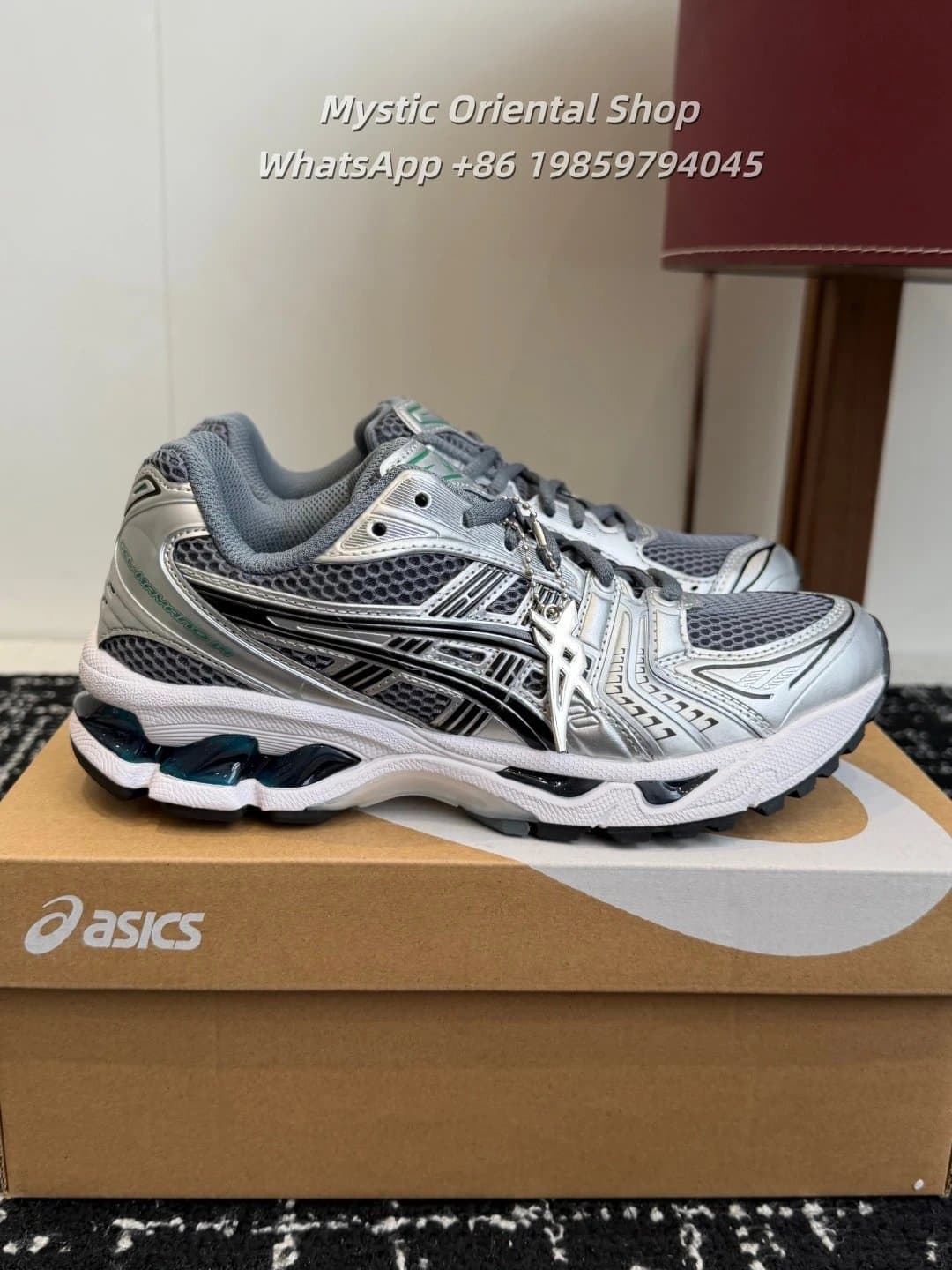 Asics Gel-Kayano 14 Silver Grey Teal