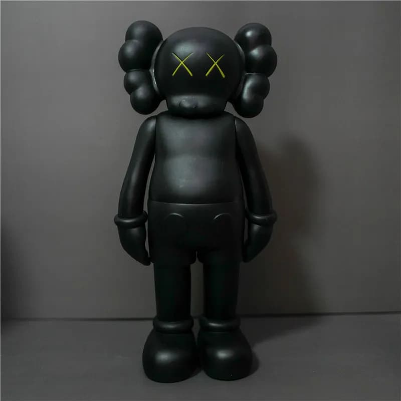 KAWS Companion Black with Yellow X Eyes