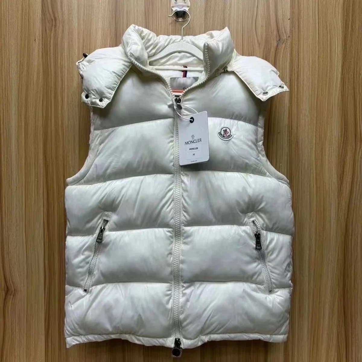 Moncler Puffer Jacket Logo Hood — 36