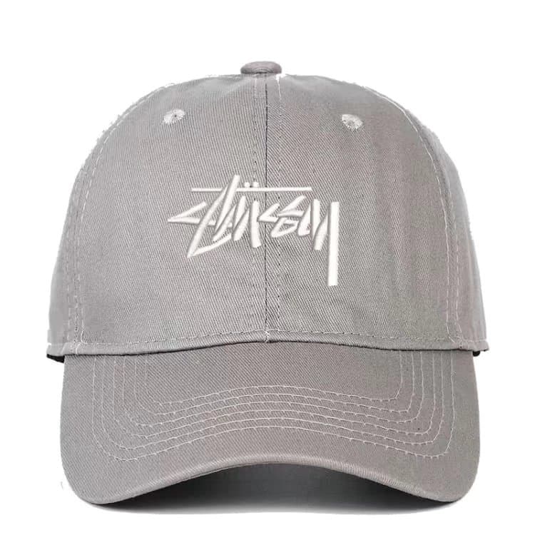 Stüssy Baseball Cap Classic Logo — 精品-灰色