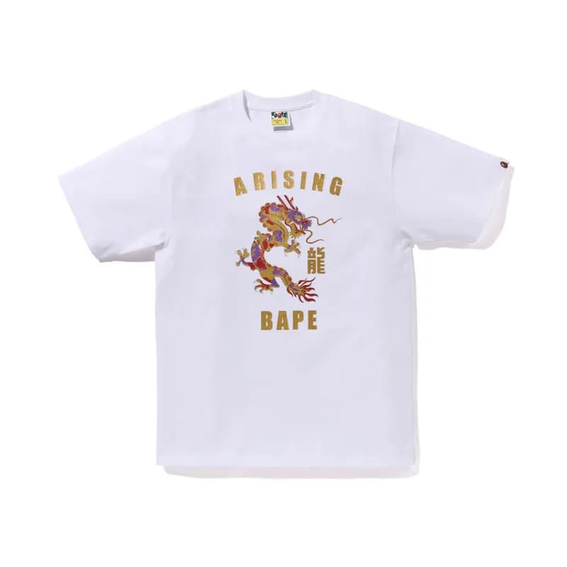 BAPE Ape Head Tee Camo Ape Logo — 727 white