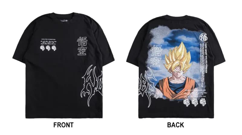 Graphic Tee Dragon Ball Z Goku Print