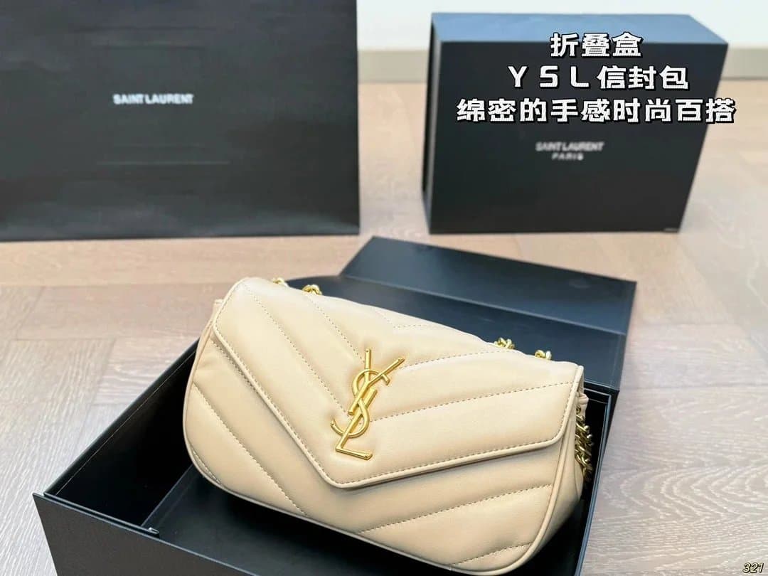 Saint Laurent Kate Small Smooth Leather — 34