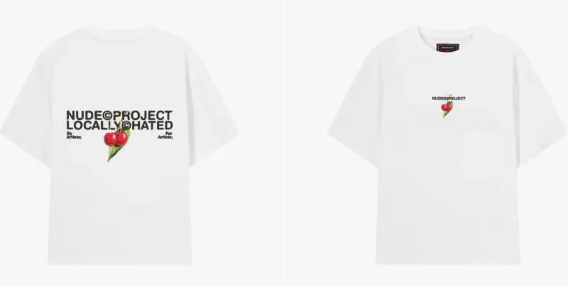 Nude Project Floral Graphic Tee Vase Print — 66