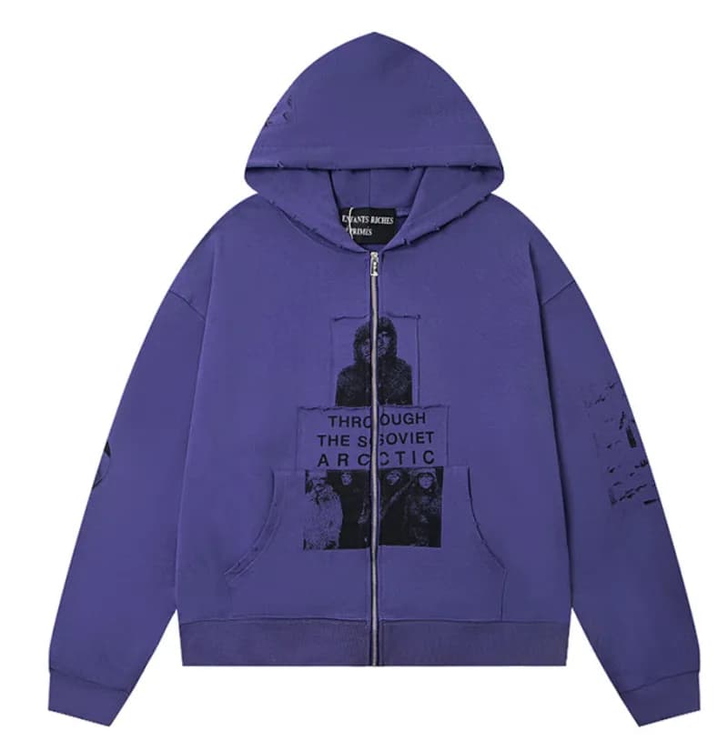 Gallery Dept. Zip-Up Hoodie Through the Soviet Arctic