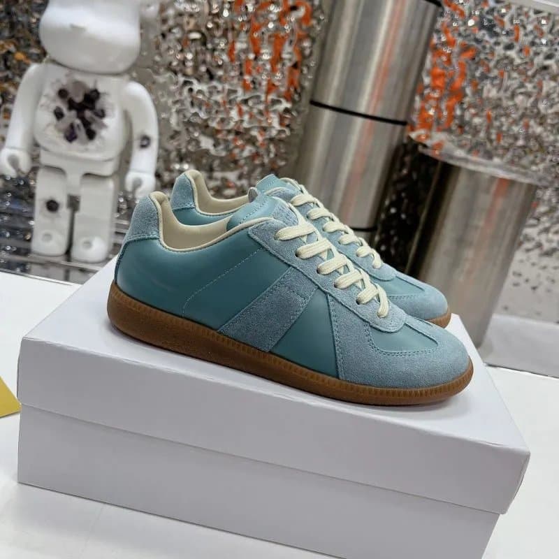 Maison Margiela Future Sneaker Turquoise Suede