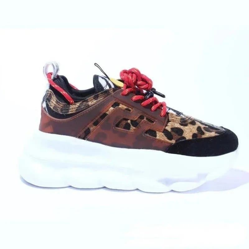 Versace Triple S Leopard Print