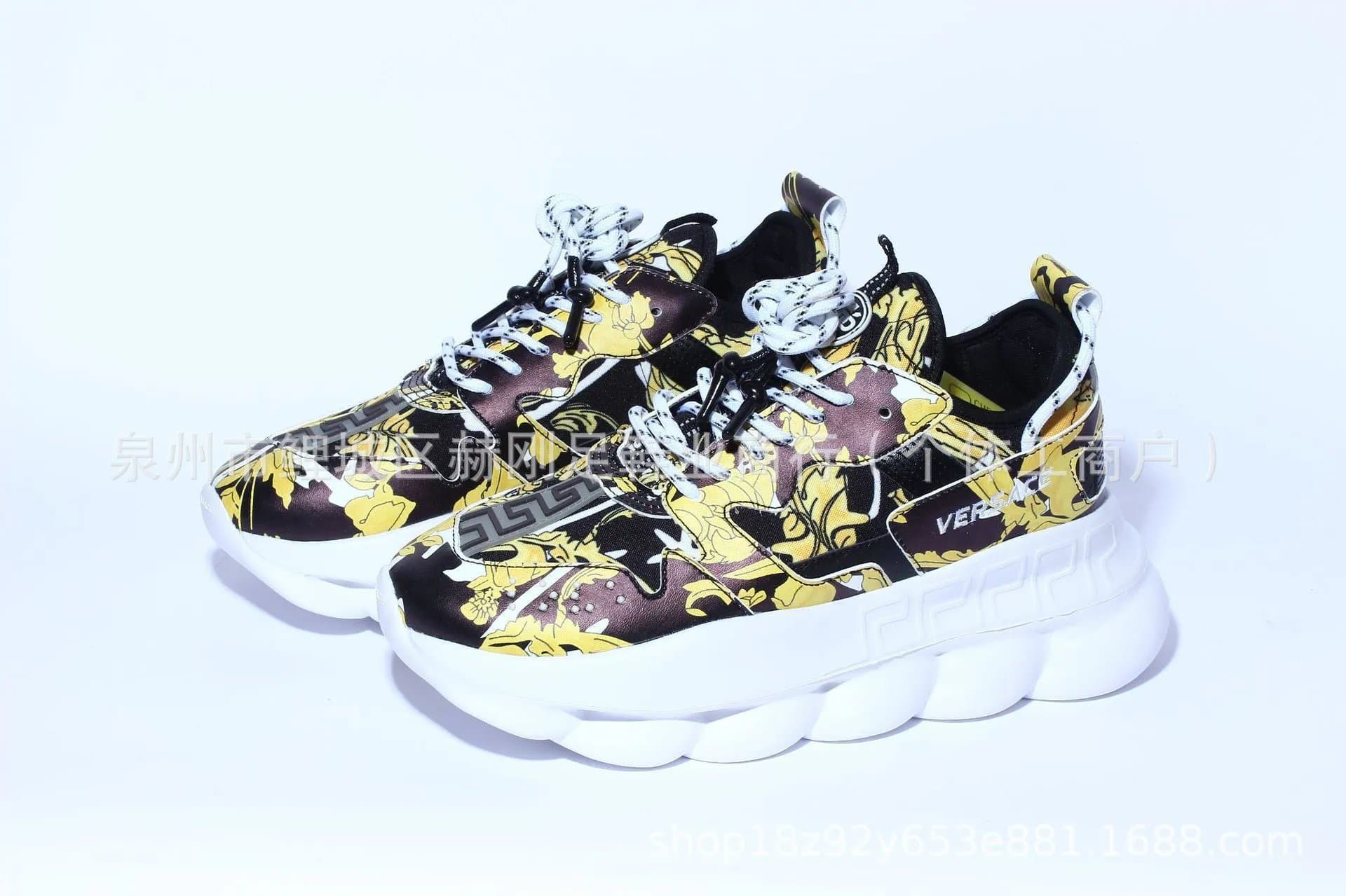 Versace Triple S Baroque Print