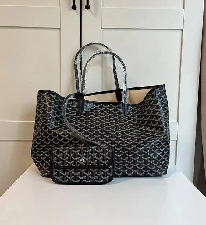 Goyard Saint Louis Tote Goyardine Canvas
