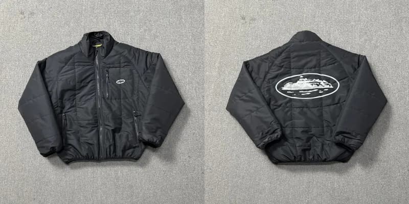 The North Face Puffer Jacket Oval Logo
