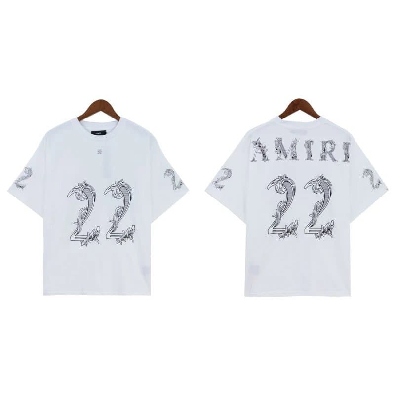Amiri Graphic Tee 22 Baroque Print