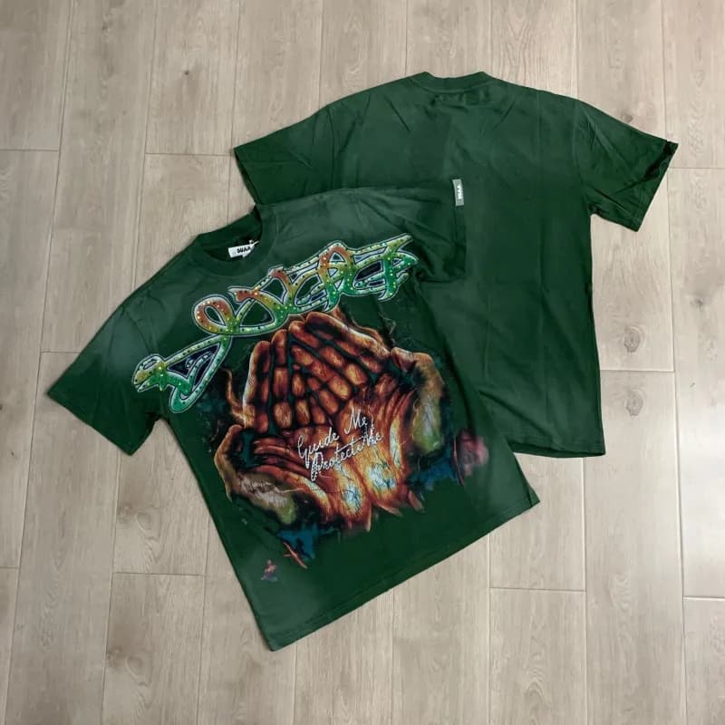 Denim Tears Peace Sign Tee Earth Peace Graphic — DU111