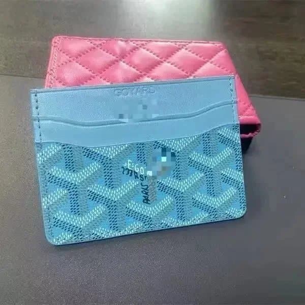Goyard Card Holder Chevron Pattern — DD050185014