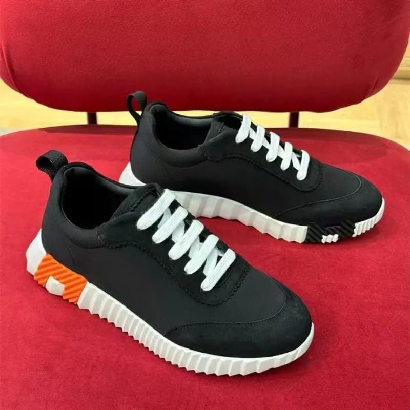 Hermès Run Away Black White Orange