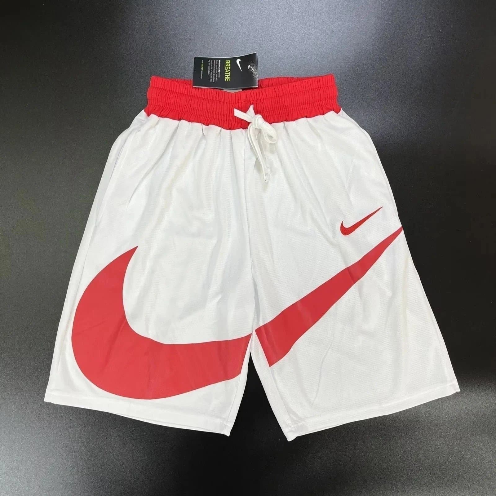 Nike Training Shorts Grey/Beige — 09款白色【高品质】