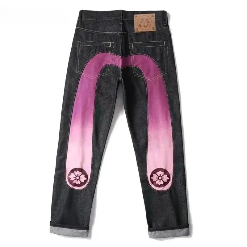 C.P. Company Denim Pants Cherry Blossom Gradient