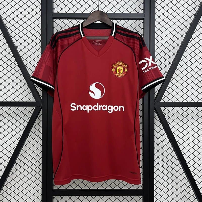 Adidas Manchester United Home Jersey Snapdragon Sponsor