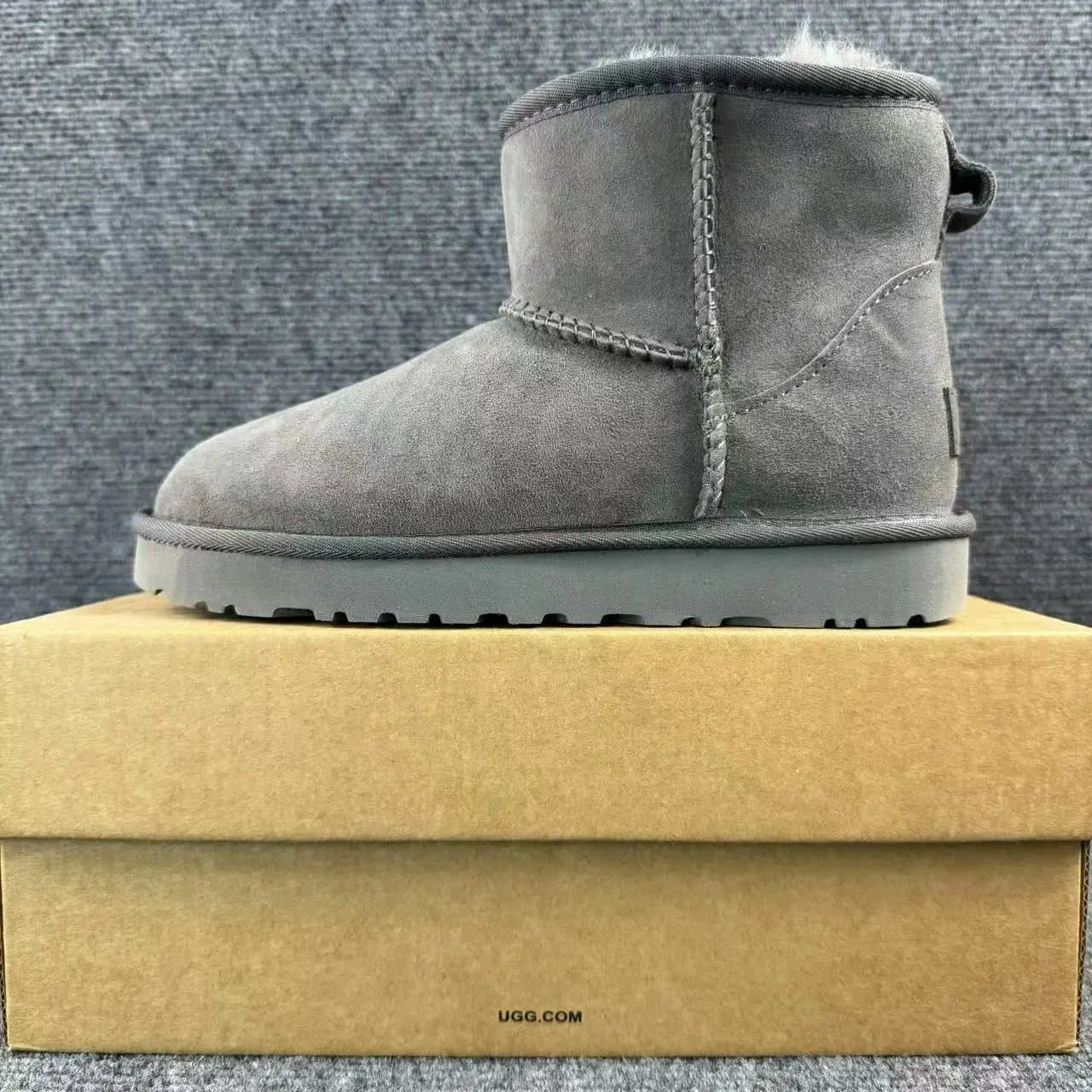 UGG Classic Mini Grey Suede