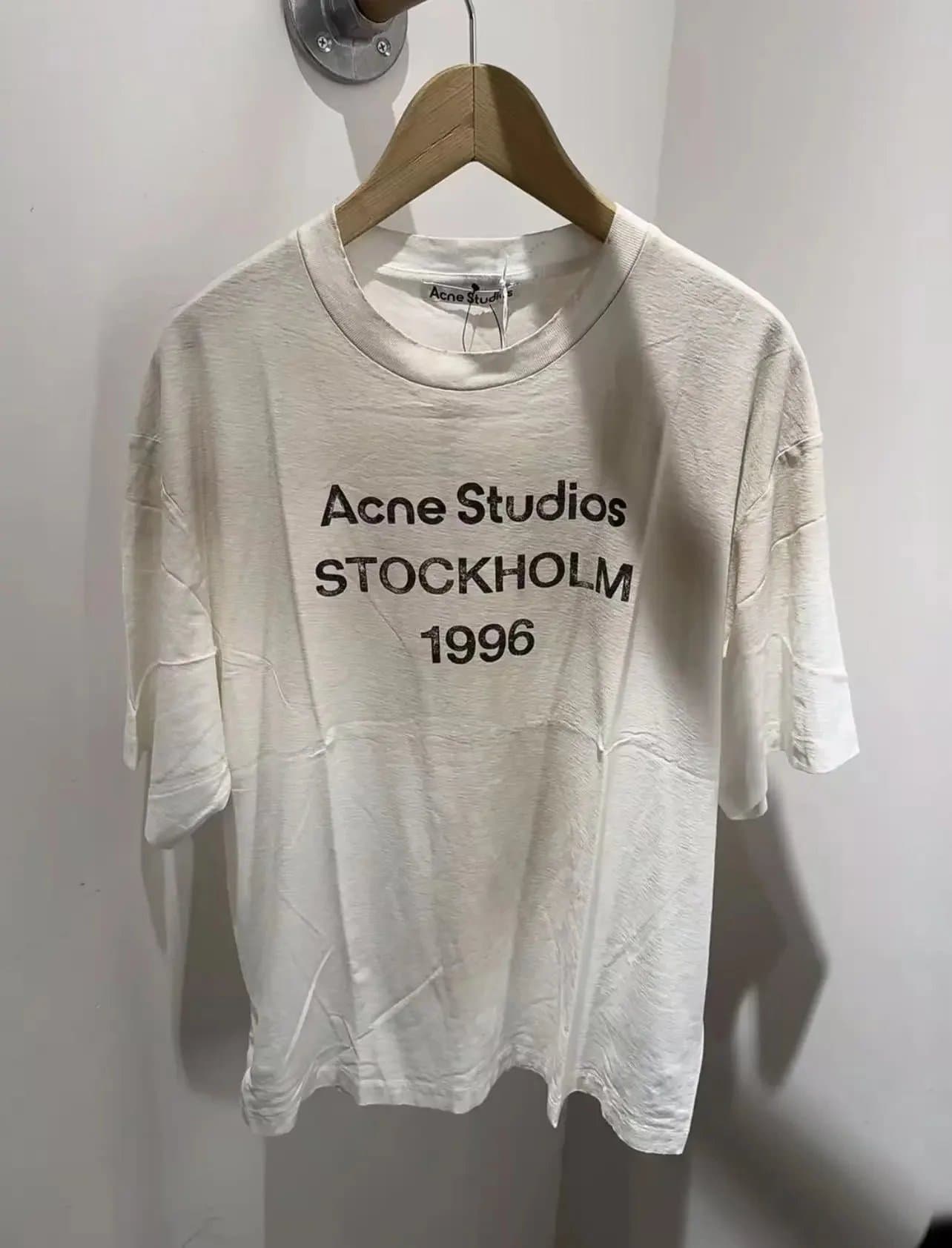 Acne Studios Logo T-Shirt Stockholm 1996