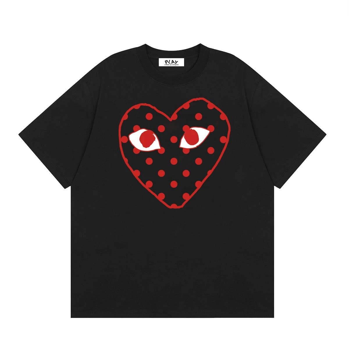 Comme des Garçons Heart Tee Polka Dot Heart