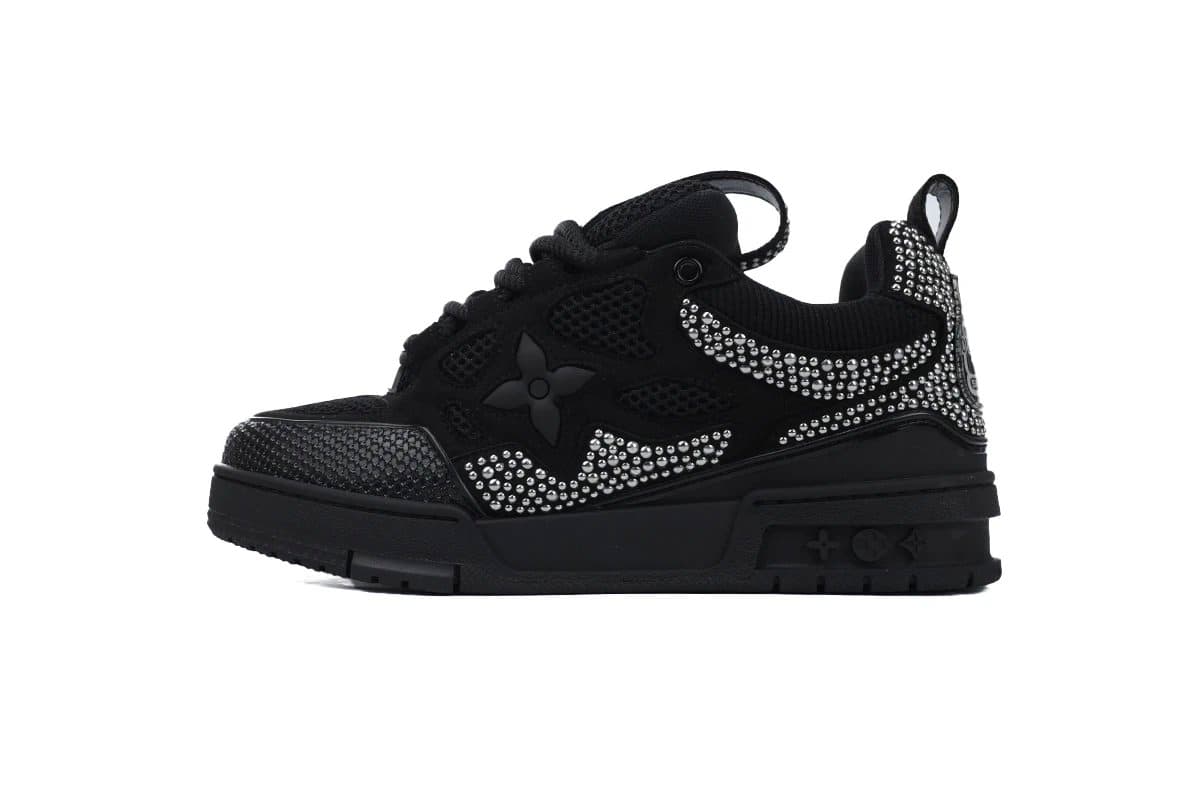 Louis Vuitton LV Trainer Crystal Embellished