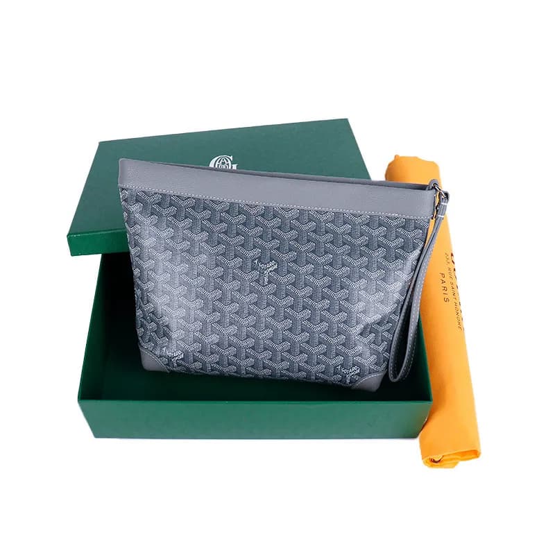 Goyard Saint Louis Pouch Goyardine Canvas
