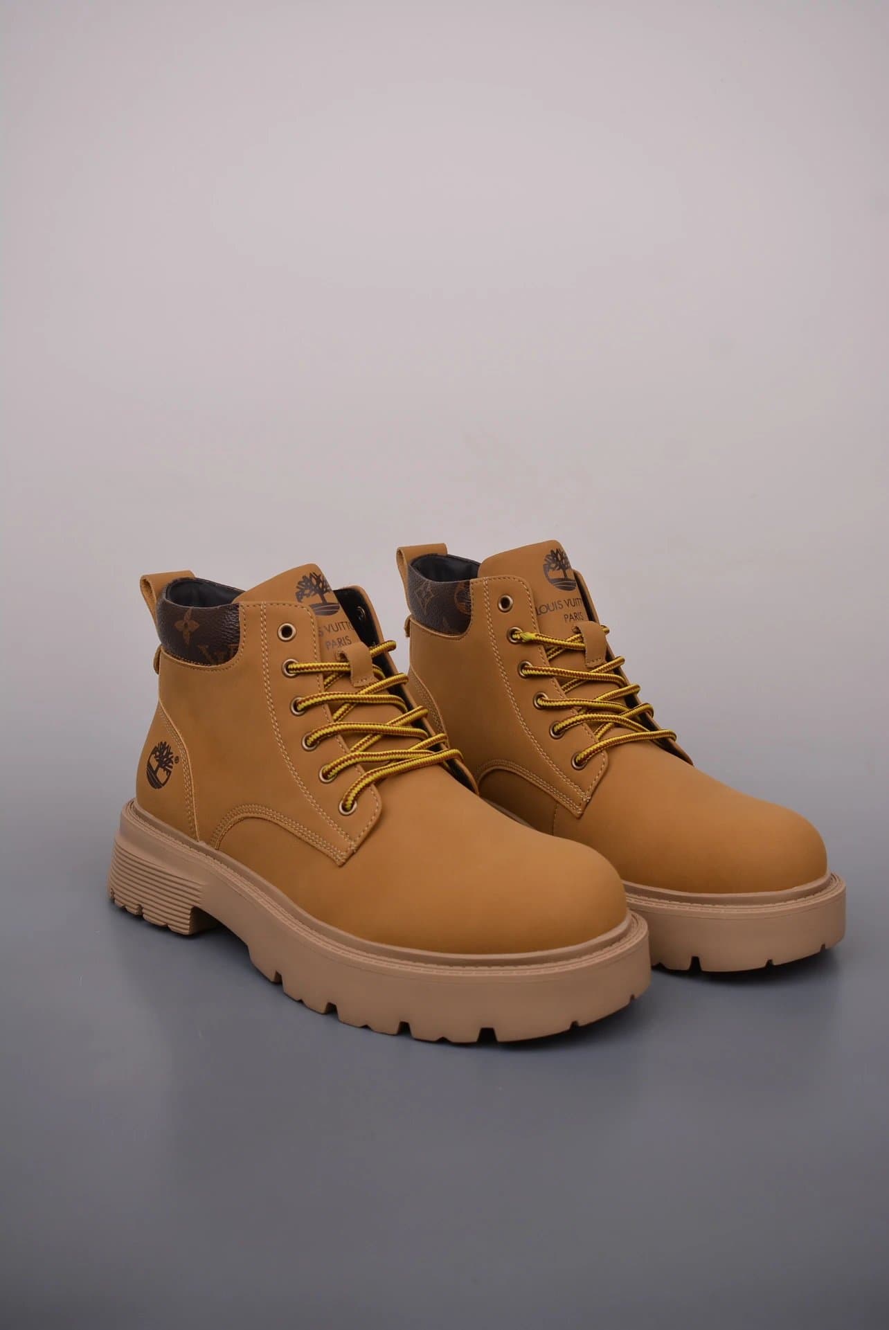 Timberland × Louis Vuitton Premium Boot LV Monogram Collab